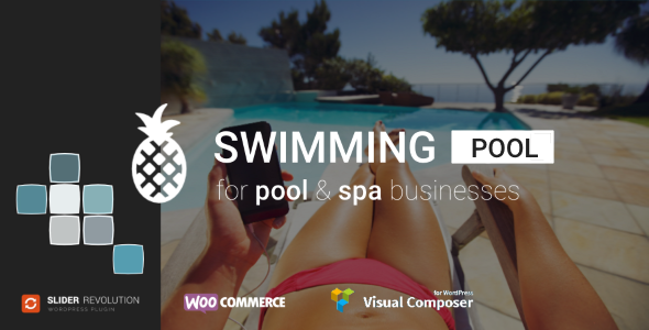 Swimming Pool Preview Wordpress Theme - Rating, Reviews, Preview, Demo & Download
