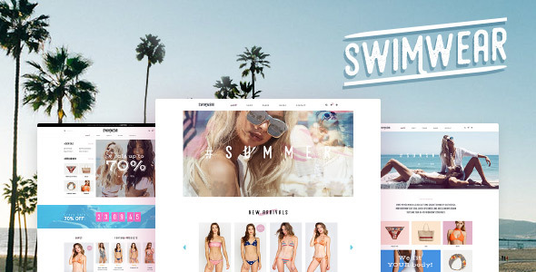 Swimwear Preview Wordpress Theme - Rating, Reviews, Preview, Demo & Download
