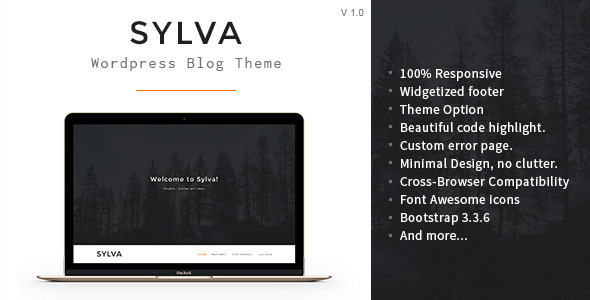 Sylva Preview Wordpress Theme - Rating, Reviews, Preview, Demo & Download
