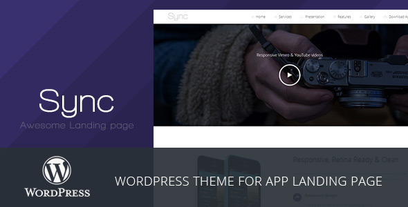 Sync Preview Wordpress Theme - Rating, Reviews, Preview, Demo & Download