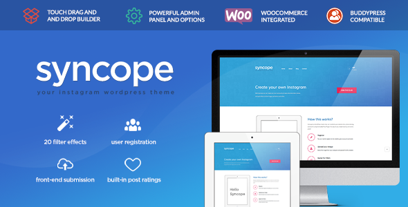 Syncope Preview Wordpress Theme - Rating, Reviews, Preview, Demo & Download