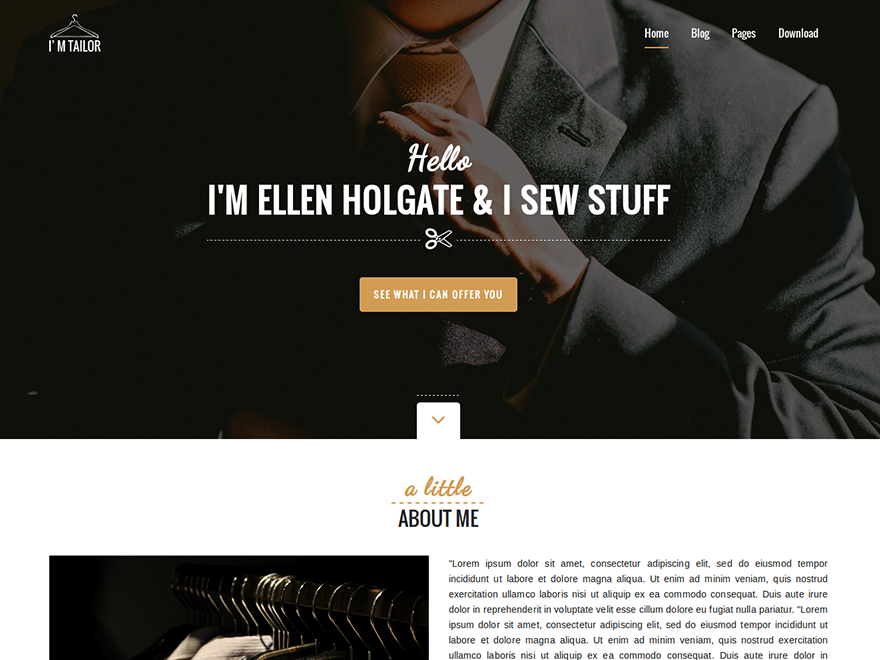 Tailor Preview Wordpress Theme - Rating, Reviews, Preview, Demo & Download