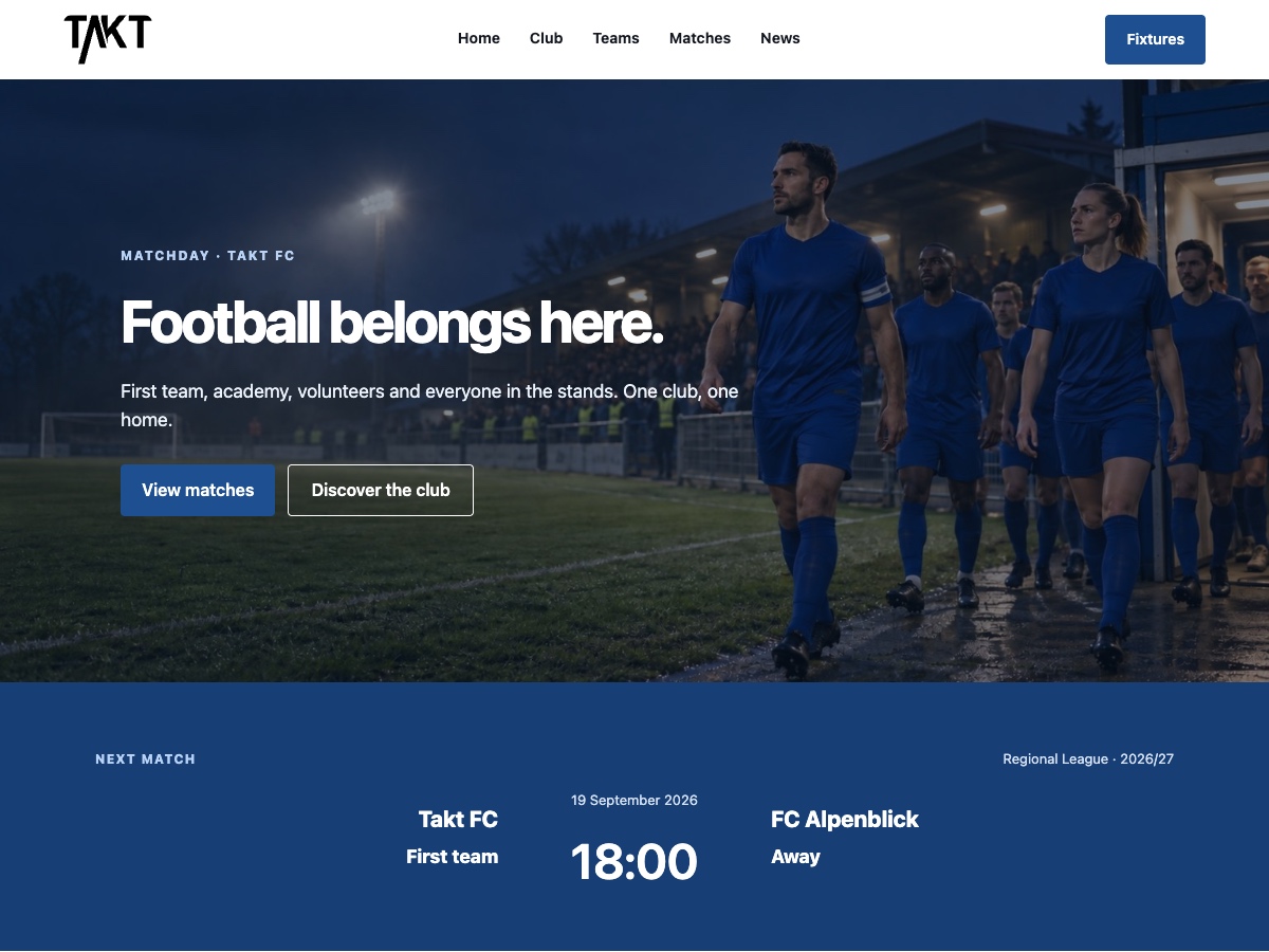 Takt Preview Wordpress Theme - Rating, Reviews, Preview, Demo & Download