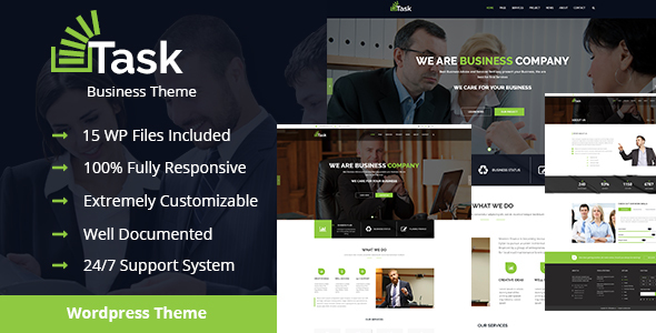 Task Preview Wordpress Theme - Rating, Reviews, Preview, Demo & Download