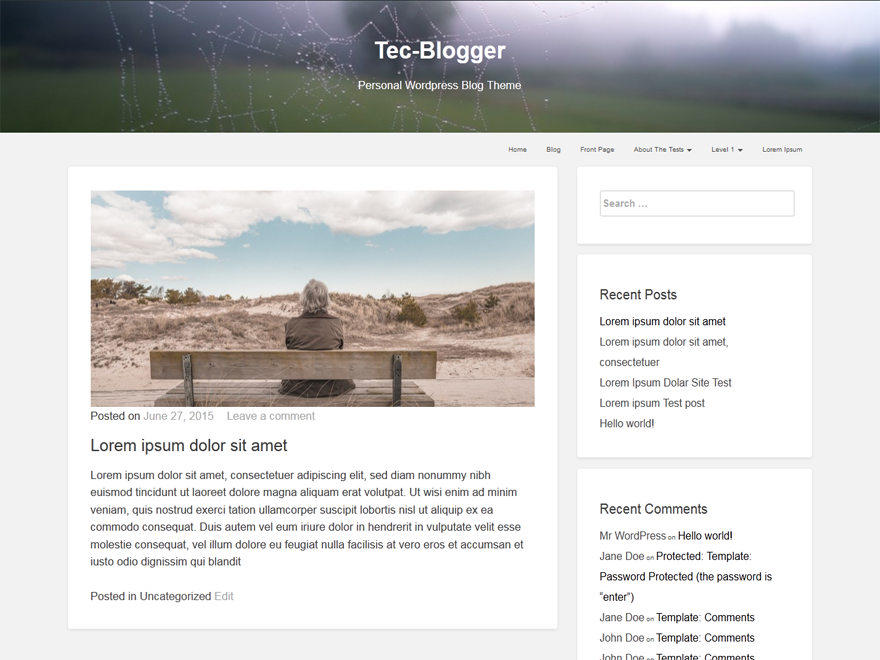 Tecblogger Preview Wordpress Theme - Rating, Reviews, Preview, Demo & Download