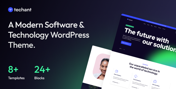 Techant Preview Wordpress Theme - Rating, Reviews, Preview, Demo & Download