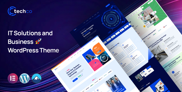 Techco Preview Wordpress Theme - Rating, Reviews, Preview, Demo & Download