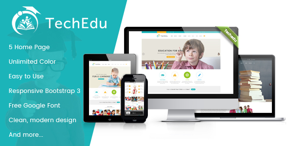 TechEdu Preview Wordpress Theme - Rating, Reviews, Preview, Demo & Download