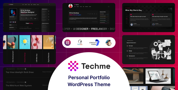 Techme Preview Wordpress Theme - Rating, Reviews, Preview, Demo & Download