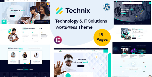 Technix Preview Wordpress Theme - Rating, Reviews, Preview, Demo & Download