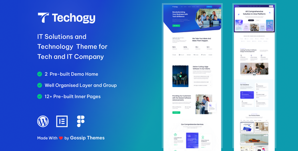 Techogy Preview Wordpress Theme - Rating, Reviews, Preview, Demo & Download