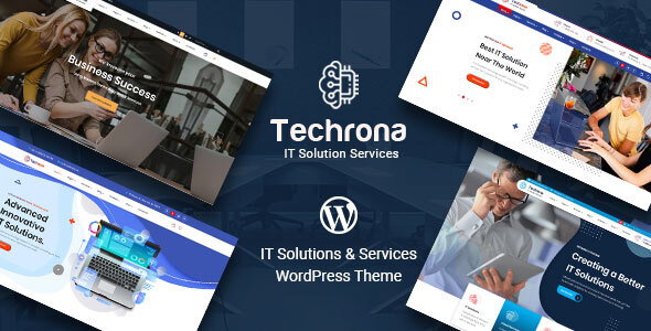 Techrona Preview Wordpress Theme - Rating, Reviews, Preview, Demo & Download