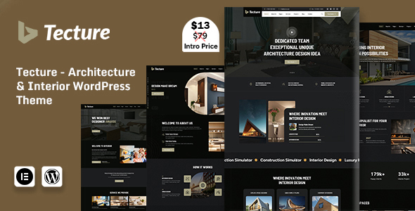 Tecture Preview Wordpress Theme - Rating, Reviews, Preview, Demo & Download