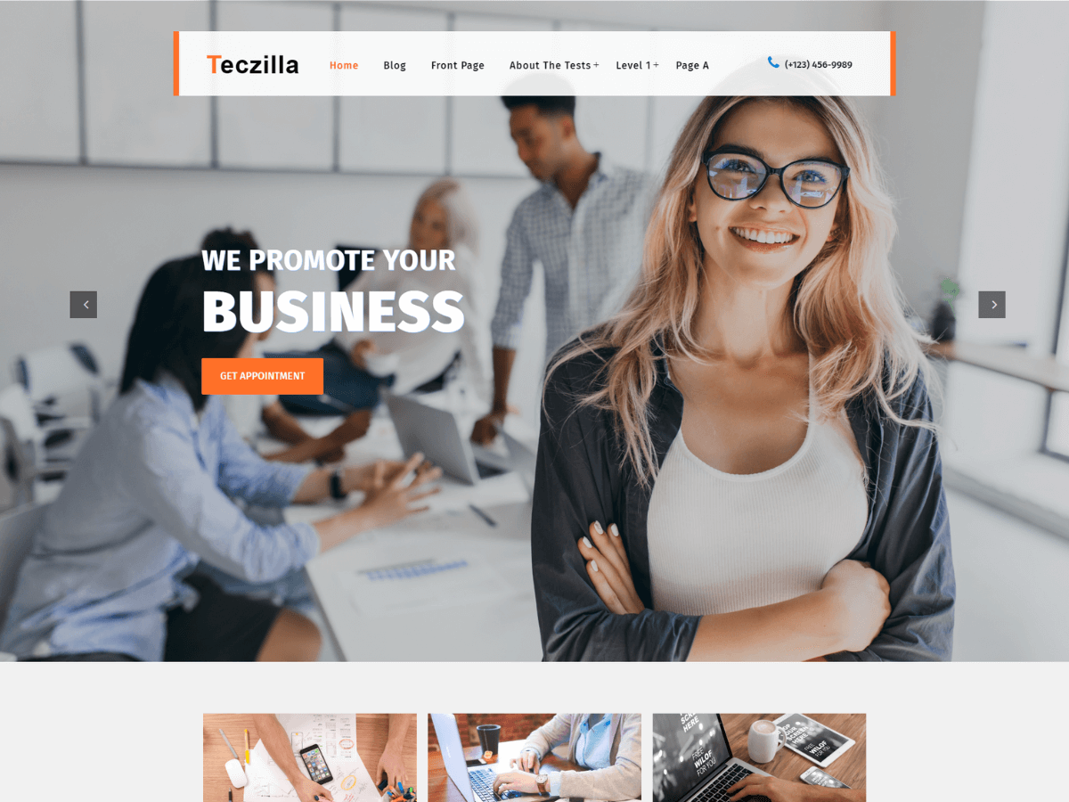 Teczilla Digital Preview Wordpress Theme - Rating, Reviews, Preview, Demo & Download