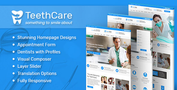 Teeth Care Preview Wordpress Theme - Rating, Reviews, Preview, Demo & Download