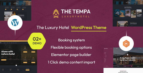 Tempa Preview Wordpress Theme - Rating, Reviews, Preview, Demo & Download