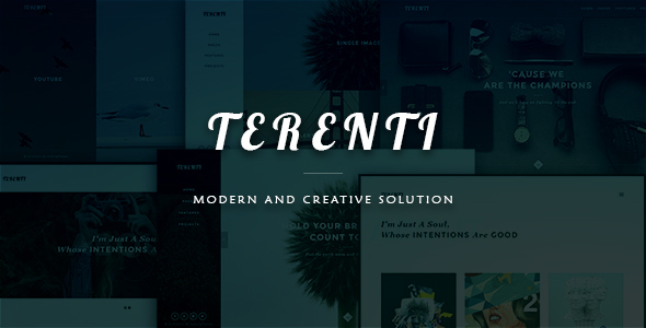 Terenti Preview Wordpress Theme - Rating, Reviews, Preview, Demo & Download
