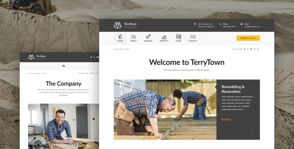 Terrytown Preview Wordpress Theme - Rating, Reviews, Preview, Demo & Download