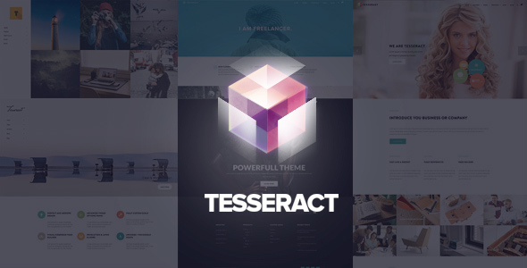 Tesseract Multi Preview Wordpress Theme - Rating, Reviews, Preview, Demo & Download