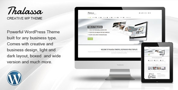 Thalassa Multipurpose Preview Wordpress Theme - Rating, Reviews, Preview, Demo & Download