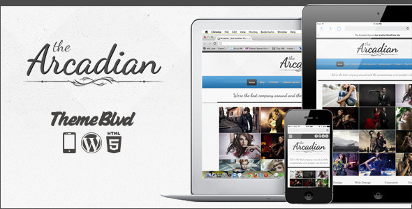 The Arcadian Preview Wordpress Theme - Rating, Reviews, Preview, Demo & Download