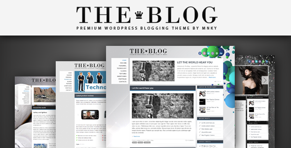 The Blog Preview Wordpress Theme - Rating, Reviews, Preview, Demo & Download