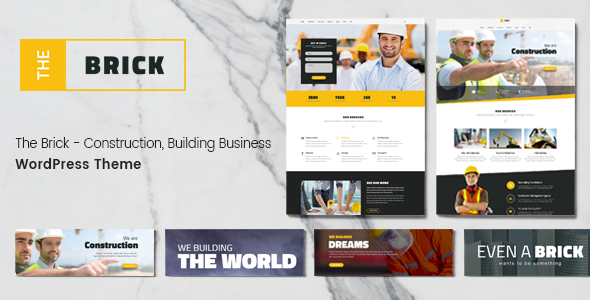 The Brick Preview Wordpress Theme - Rating, Reviews, Preview, Demo & Download