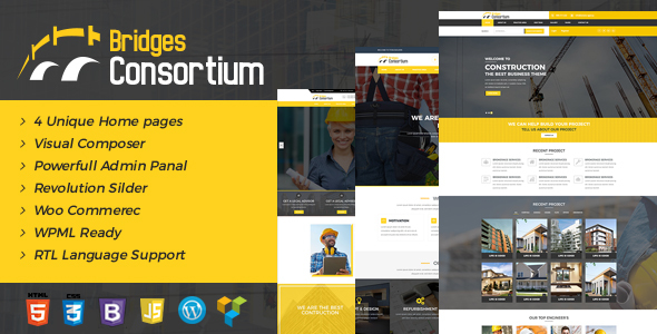 The Bridges Preview Wordpress Theme - Rating, Reviews, Preview, Demo & Download