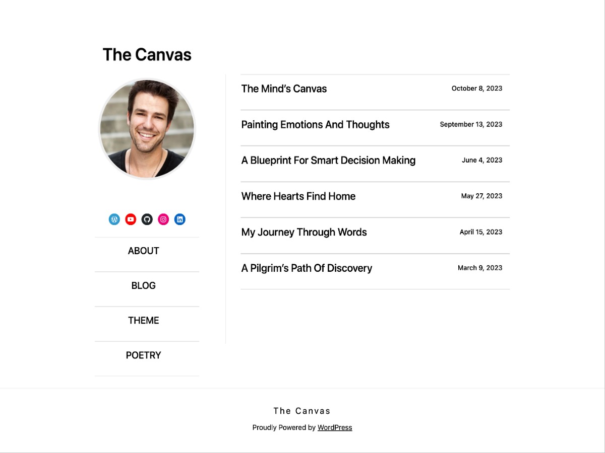 The Canvas Preview Wordpress Theme - Rating, Reviews, Preview, Demo & Download