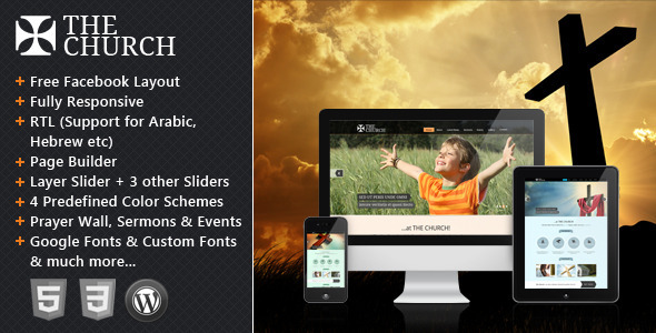 The Church Preview Wordpress Theme - Rating, Reviews, Preview, Demo & Download