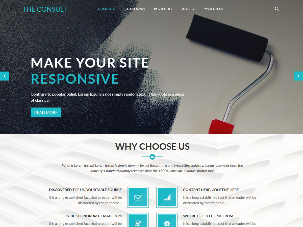 The Consult Preview Wordpress Theme - Rating, Reviews, Preview, Demo & Download