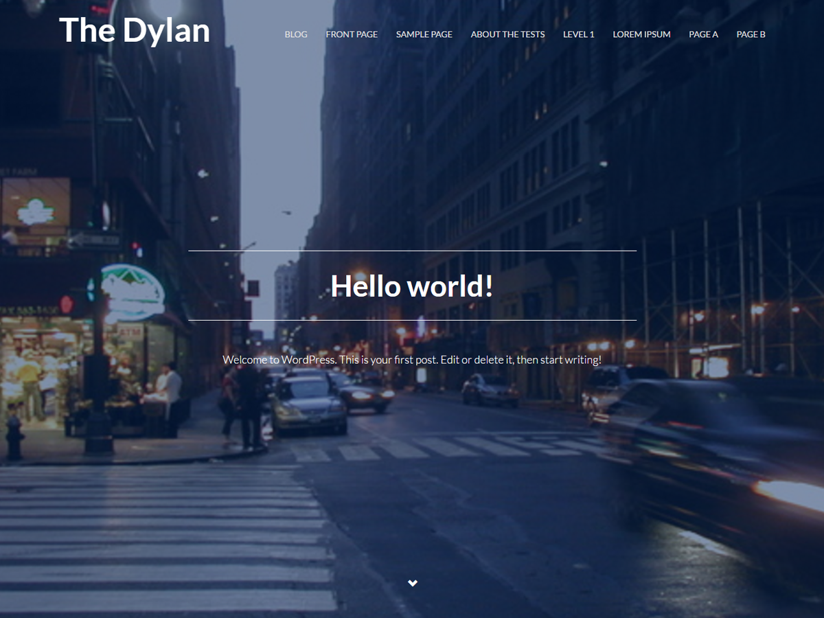 The Dylan Preview Wordpress Theme - Rating, Reviews, Preview, Demo & Download