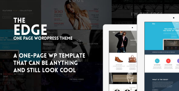 The Edge Preview Wordpress Theme - Rating, Reviews, Preview, Demo & Download