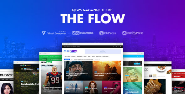 The Flow Preview Wordpress Theme - Rating, Reviews, Preview, Demo & Download