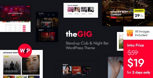 The Gig Preview Wordpress Theme - Rating, Reviews, Preview, Demo & Download