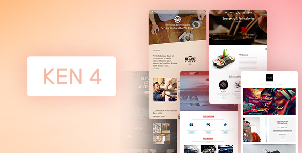 The Ken Preview Wordpress Theme - Rating, Reviews, Preview, Demo & Download