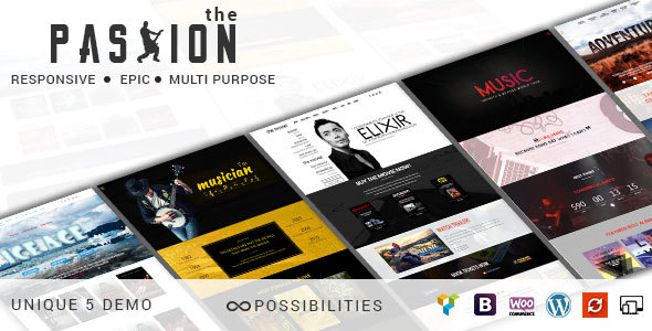 THE PASSION Preview Wordpress Theme - Rating, Reviews, Preview, Demo & Download