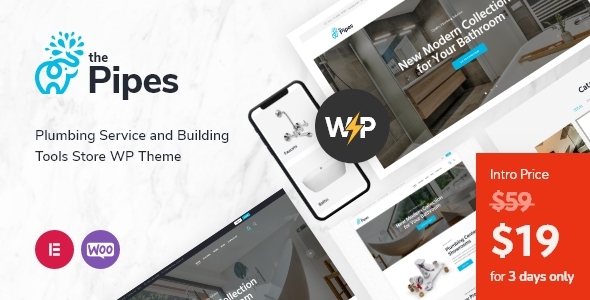 The Pipes Preview Wordpress Theme - Rating, Reviews, Preview, Demo & Download
