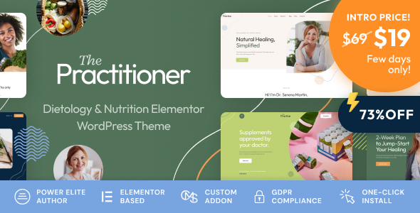 The Practitioner Preview Wordpress Theme - Rating, Reviews, Preview, Demo & Download