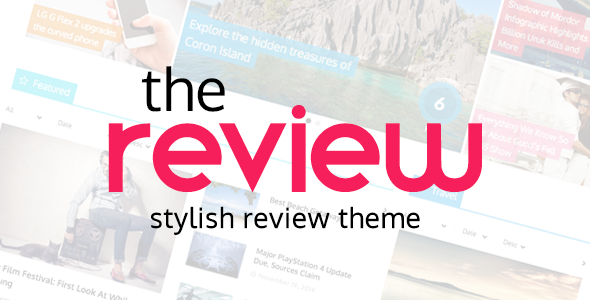 The Review Preview Wordpress Theme - Rating, Reviews, Preview, Demo & Download