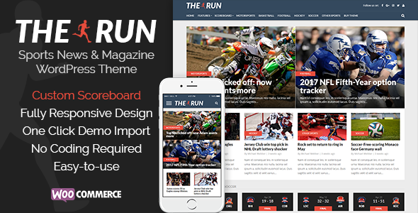 The Run Preview Wordpress Theme - Rating, Reviews, Preview, Demo & Download