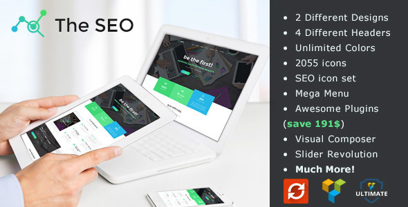 The SEO Preview Wordpress Theme - Rating, Reviews, Preview, Demo & Download