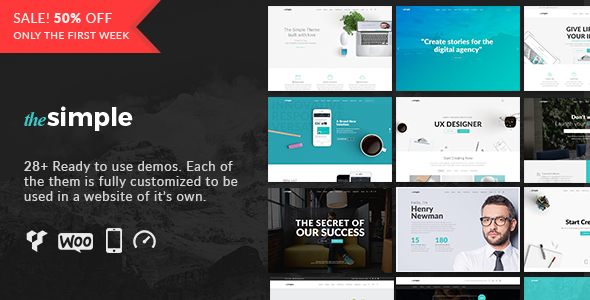 The Simple Preview Wordpress Theme - Rating, Reviews, Preview, Demo & Download