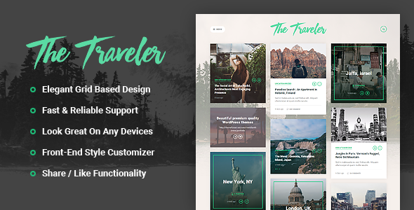 The Traveler Preview Wordpress Theme - Rating, Reviews, Preview, Demo & Download