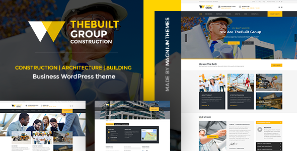 TheBuilt Preview Wordpress Theme - Rating, Reviews, Preview, Demo & Download