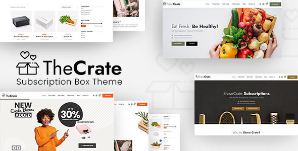 TheCrate Preview Wordpress Theme - Rating, Reviews, Preview, Demo & Download
