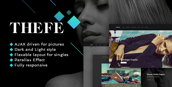 Thefe Preview Wordpress Theme - Rating, Reviews, Preview, Demo & Download