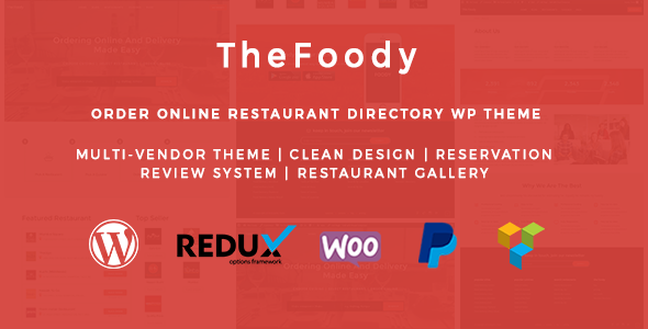 Thefoody Preview Wordpress Theme - Rating, Reviews, Preview, Demo & Download