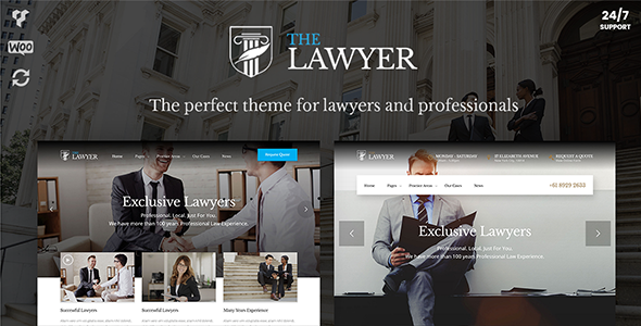 TheLawyer Preview Wordpress Theme - Rating, Reviews, Preview, Demo & Download