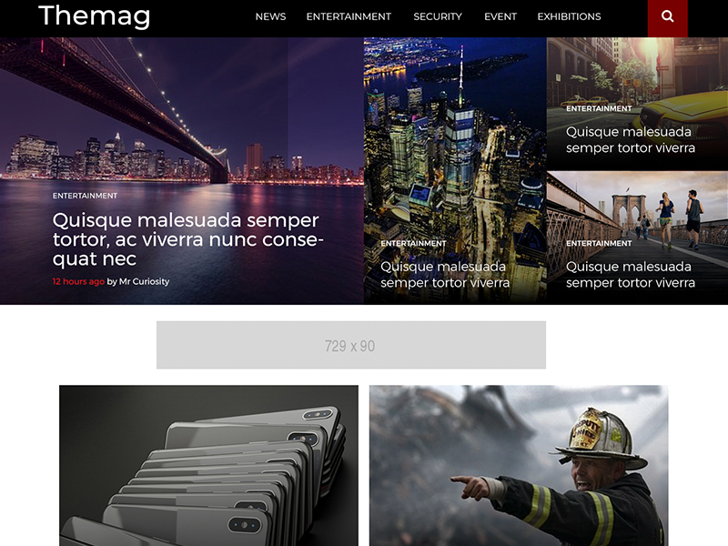 Themaga Preview Wordpress Theme - Rating, Reviews, Preview, Demo & Download